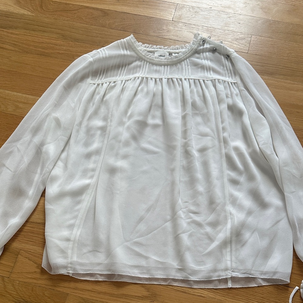 Wilfred Sheer White Blouse